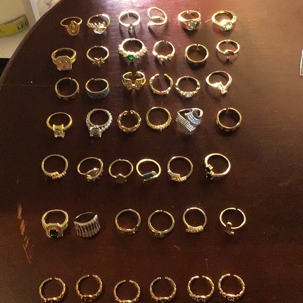Pack Of 6 Rings